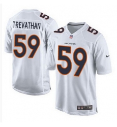Nike Broncos #59 Danny Trevathan White Mens Stitched NFL Game Event Jersey