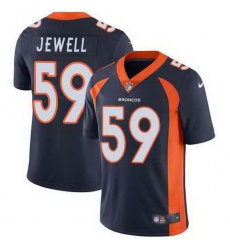 Nike Broncos 59 Josey Jewell Navy Vapor Untouchable Limited Jersey