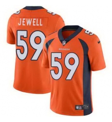 Nike Broncos 59 Josey Jewell Orange Vapor Untouchable Limited Jersey