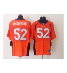 Nike Denver Broncos 52 Wesley Woodyard orange Elite NFL Jersey