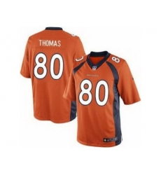 Nike Denver Broncos 80 Julius Thomas Orange Limited NFL Jersey