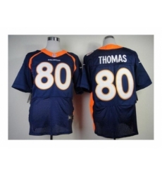 Nike Denver Broncos 80 Julius Thomas blue Elite NFL Jersey