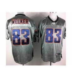 Nike Denver Broncos 83 Wes Welker Grey Elite Shadow NFL Jersey
