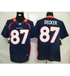 Nike Denver Broncos 87 Eric Decker blue Elite NFL Jersey