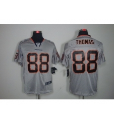Nike Denver Broncos 88 Demaryius Thomas Grey Elite Lights Out NFL Jersey