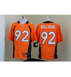 Nike Denver Broncos 92 Sylvester Williams orange Elite NFL Jersey