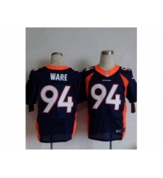 Nike Denver Broncos 94 DeMarcus Ware blue Elite NFL Jersey