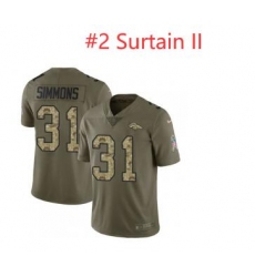 Nike Pat Surtain II Denver Broncos Limited Salute To Service Jersey