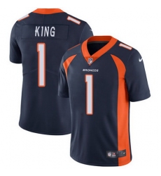 Nike Broncos #1 Marquette King Blue Alternate Youth Stitched NFL Vapor Untouchable Limited Jersey