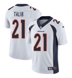 Nike Broncos #21 Aqib Talib White Youth Stitched NFL Vapor Untouchable Limited Jersey