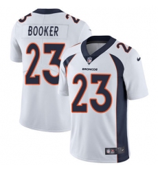 Nike Broncos #23 Devontae Booker White Youth Stitched NFL Vapor Untouchable Limited Jersey