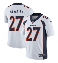 Nike Broncos #27 Steve Atwater White Youth Stitched NFL Vapor Untouchable Limited Jersey