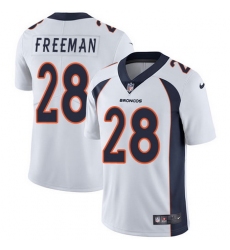 Nike Broncos #28 Royce Freeman White Youth Stitched NFL Vapor Untouchable Limited Jersey