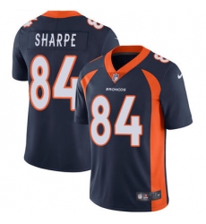 Nike Broncos #84 Shannon Sharpe Blue Alternate Youth Stitched NFL Vapor Untouchable Limited Jersey