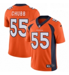 Youth Nike Denver Broncos 55 Bradley Chubb Orange Team Color Vapor Untouchable Limited Player NFL Jersey