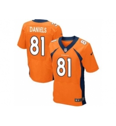 Youth Nike Denver Broncos 81 Owen Daniels Orange NFL Jersey