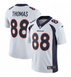 Youth Nike Denver Broncos 88 Demaryius Thomas White Vapor Untouchable Limited Player NFL Jersey