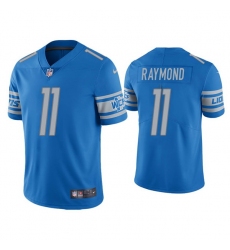 Men Detroit Lions 11 Kalif Raymond Blue Vapor Untouchable Limited Stitched Jersey