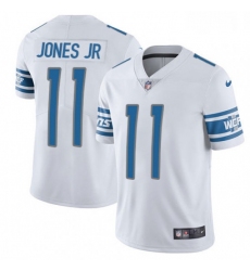 Men Nike Detroit Lions 11 Marvin Jones Jr Elite White NFL Jersey