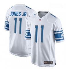Men Nike Detroit Lions 11 Marvin Jones Jr Game White NFL Jersey