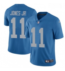 Men Nike Detroit Lions 11 Marvin Jones Jr Limited Blue Alternate Vapor Untouchable NFL Jersey