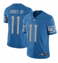 Men Nike Detroit Lions 11 Marvin Jones Jr Limited Light Blue Team Color Vapor Untouchable NFL Jersey