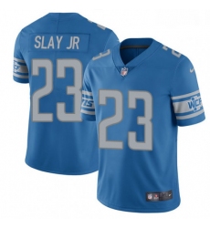 Men Nike Detroit Lions 23 Darius Slay Jr Blue Team Color Vapor Untouchable Limited Player NFL Jersey
