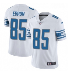 Men Nike Detroit Lions 85 Eric Ebron Elite White NFL Jersey