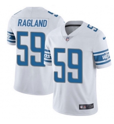 Nike Detroit Lions 59 Reggie Ragland White Men Stitched NFL Vapor Untouchable Limited Jersey