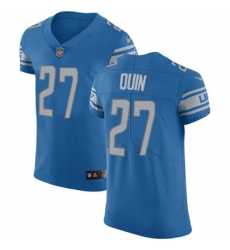Nike Lions #27 Glover Quin Blue Team Color Mens Stitched NFL Vapor Untouchable Elite Jersey