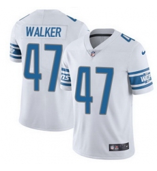 Nike Lions #47 Tracy Walker White Mens Stitched NFL Vapor Untouchable Limited Jersey