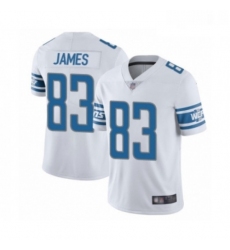 Youth Detroit Lions 83 Jesse James White Vapor Untouchable Limited Player Football Jersey