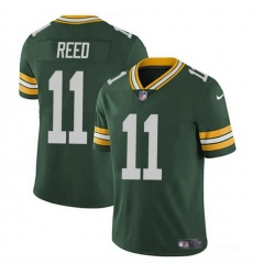 Men Green Bay Packers 11 Jayden Reed Green Vapor Untouchable Stitched Jersey