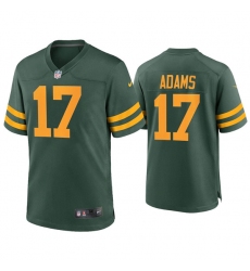 Men Green Bay Packers 17 Davante Adams Green Alternate Limited Jersey