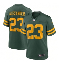 Men Green Bay Packers 23 Jaire Alexander 2021 Green Legend Stitched Football Jersey