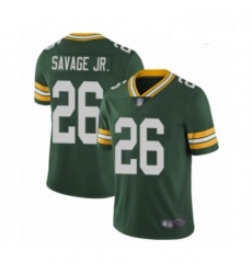 Men Green Bay Packers 26 Darnell Savage Jr Green Team Color Vapor Untouchable Limited Player Football Jersey