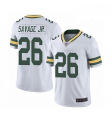Men Green Bay Packers 26 Darnell Savage Jr White Vapor Untouchable Limited Player Football Jersey