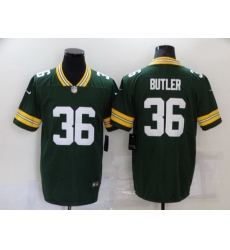 Men Green Bay Packers 36 LeRoy Butler Green 2021 Vapor Untouchable Stitched NFL Nike Limited Jersey