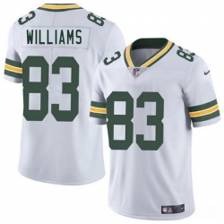 Men Green Bay Packers 83 Savion Williams White 2025 Draft Vapor Untouchable Limited Stitched Football Jersey