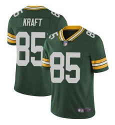 Men Green Bay Packers 85 Tucker Kraft Green Vapor Untouchable Stitched Football Jersey