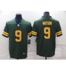 Men Green Bay Packers 9 Christian Watson Green Legend Stitched Football Jersey