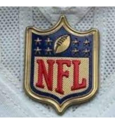 Men Green Bay Packers Gold NFL Logo Patch Biaog