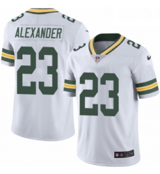 Men Nike Green Bay Packers 23 Jaire Alexander White Vapor Untouchable Limited Player NFL Jersey