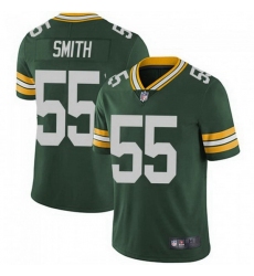 Men Nike Green Bay Packers 55 Za'Darius Smith Green Vapor Limited Jersey