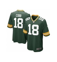 Nike Green Bay Packers 18 Randall Cobb Green Elite NFL Jersey