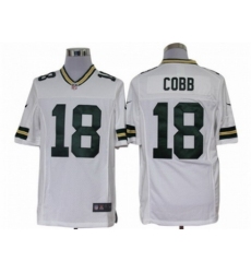 Nike Green Bay Packers 18 Randall Cobb White Limited NFL Jersey