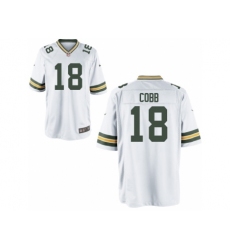 Nike Green Bay Packers 18 Randall Cobb white Game NFL Jersey