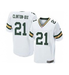 Nike Green Bay Packers 21 Ha Ha Clinton-Dix White Elite NFL Jersey