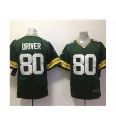 Nike Green Bay Packers 80 Donald Driver Green Limited NFL Jersey
