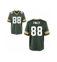 Nike Green Bay Packers 88 Jermichael Finley Green Elite NFL Jersey